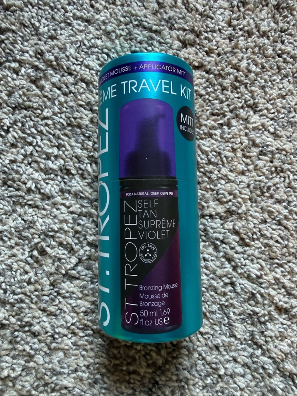 NEW St. Tropez Self Tan Suprême Violet 2 Piece Kit
